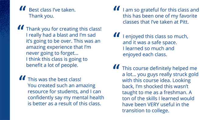 student testimonials