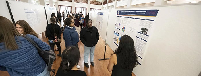 Undergrad Research Fair participants